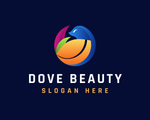 Bird Dove Animal logo