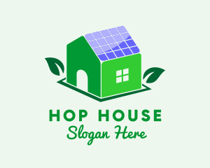 Solar Panel House logo design