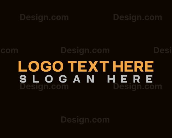 Professional Generic Wordmark Logo