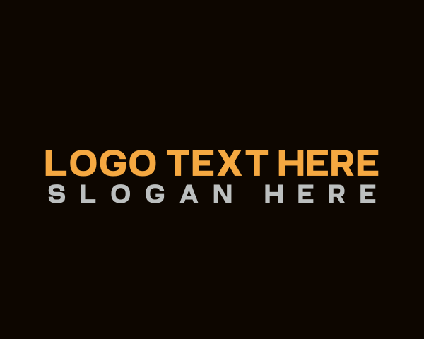 Professional Generic Wordmark logo