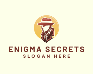 Gentleman Suit Investigator logo design