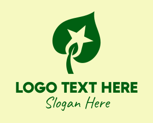 Seedling Leaf Star  logo