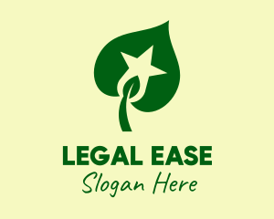 Seedling Leaf Star  logo