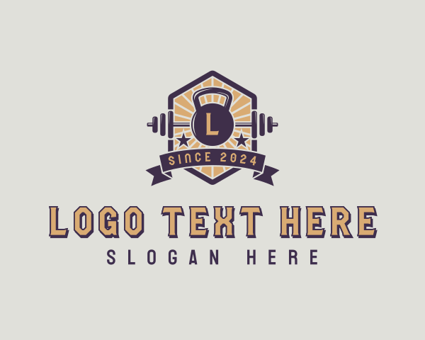 Bodybuilding logo example 4