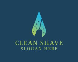 Cleaning Mop Housekeeping logo design