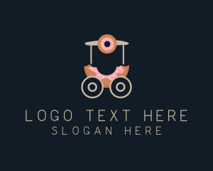 Donut Food Cart  logo