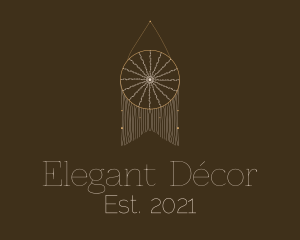 Handcrafted Dreamcatcher Decor logo design