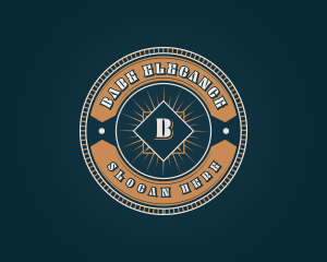 Luxury Vintage Retro Business logo design