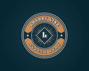 Luxury Vintage Retro Business logo design