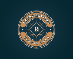 Luxury Vintage Retro Business logo design