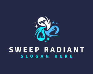 Cleaning Equipment Janitorial logo design