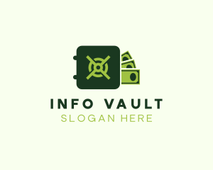 Money Cash Vault logo design