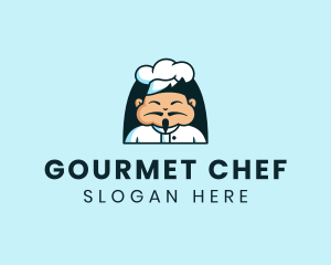 Restaurant Kitchen Chef logo design