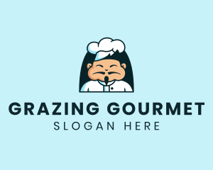 Restaurant Kitchen Chef logo design