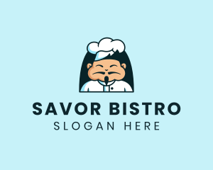 Restaurant Kitchen Chef logo design