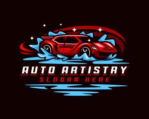 Auto Detailing Car Wash logo