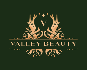 Luxury Hand Beauty logo design