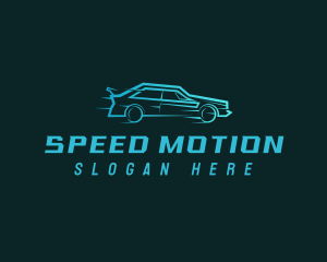 Fast Racing Car logo design