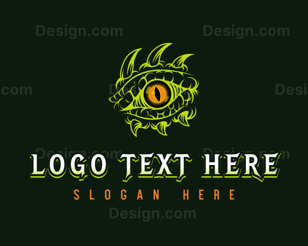 Dragon Eye Monster Logo