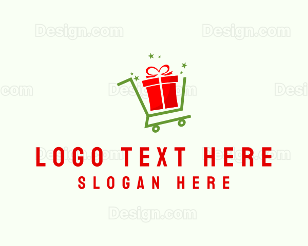 Gift Box Cart Logo
