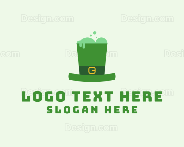 Leprechaun Top Hat Logo