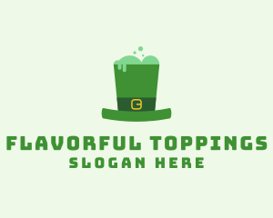 Leprechaun Top Hat  logo design