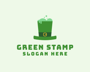 Leprechaun Top Hat  logo design