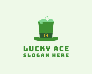 Leprechaun Top Hat  logo design