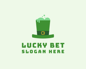 Leprechaun Top Hat  logo design