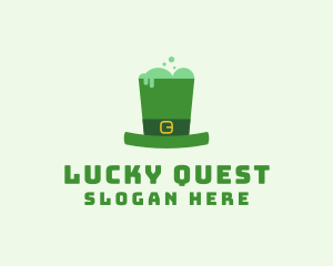 Leprechaun Top Hat  logo design