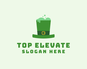 Leprechaun Top Hat  logo design