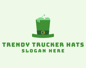 Leprechaun Top Hat  logo design