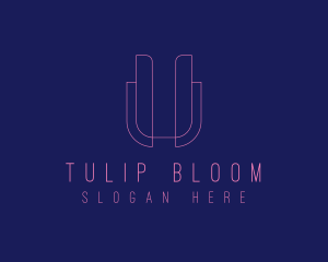 Tulip Flower Florist logo