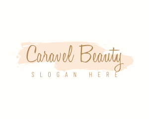 Beauty Watercolor Cursive logo design