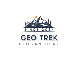 Outdoor Peak Mountaineering logo design