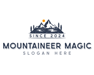 Outdoor Peak Mountaineering logo design