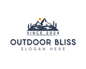 Outdoor Peak Mountaineering logo design