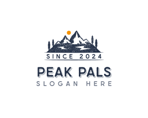 Outdoor Peak Mountaineering logo design