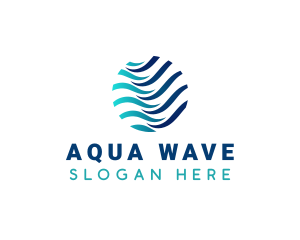Wave Ocean Water logo design