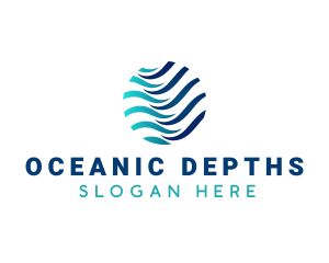 Wave Ocean Water logo design