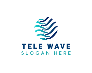 Wave Ocean Water logo design