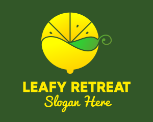 Lemon Tea Leaf logo design