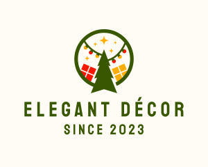 Christmas Tree Decoration  logo design