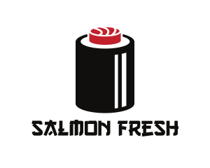 Japanese Sushi Roll logo