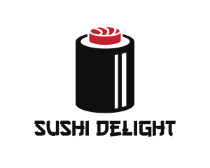 Japanese Sushi Roll logo