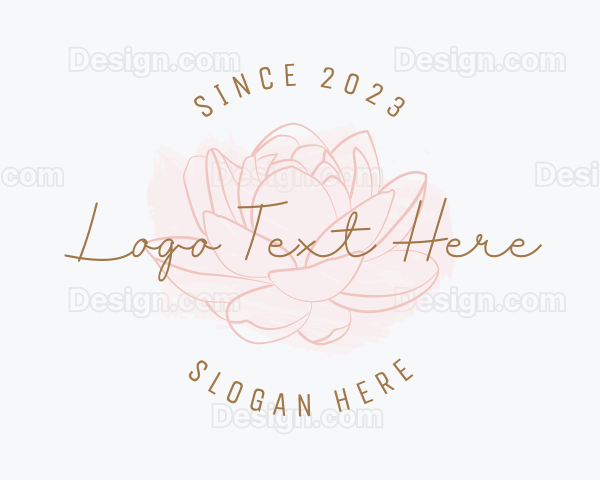 Floral Feminine Business Logo