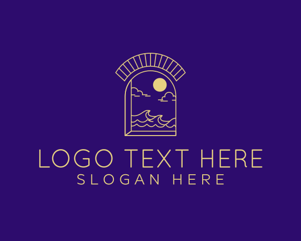 Resort logo example 1