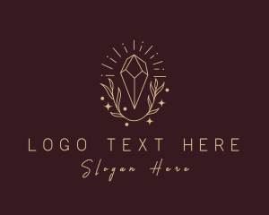 Deluxe Leaf Crystal  logo