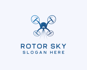 Drone Film Videography logo design