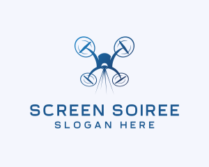 Drone Film Videography logo design